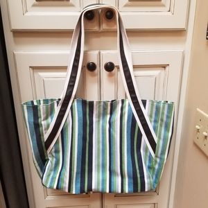 Stripe Cloth Tote
